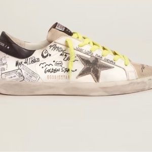 AUTHENTIC GOLDEN GOOSE SUPER -STAR SNEAKERS